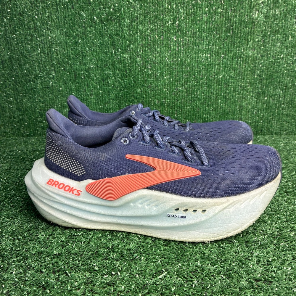 Brooks Glycerin Max DNA Tuned Cushion Road Running Sneaker Navy Blue Womens Sz 8